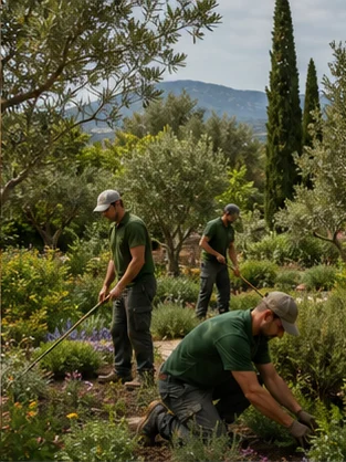 Κατασκευή και συντήρηση κήπου